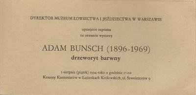 Warszawa_Muzeum Jeździectwa_wystawa_1994_Bunsch