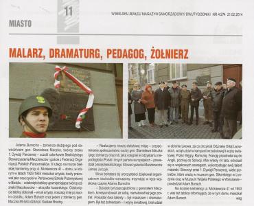 Odsłonięcie tablicy pamiatkowej_W Bielsku-Białej_nr 4-2014.jpg