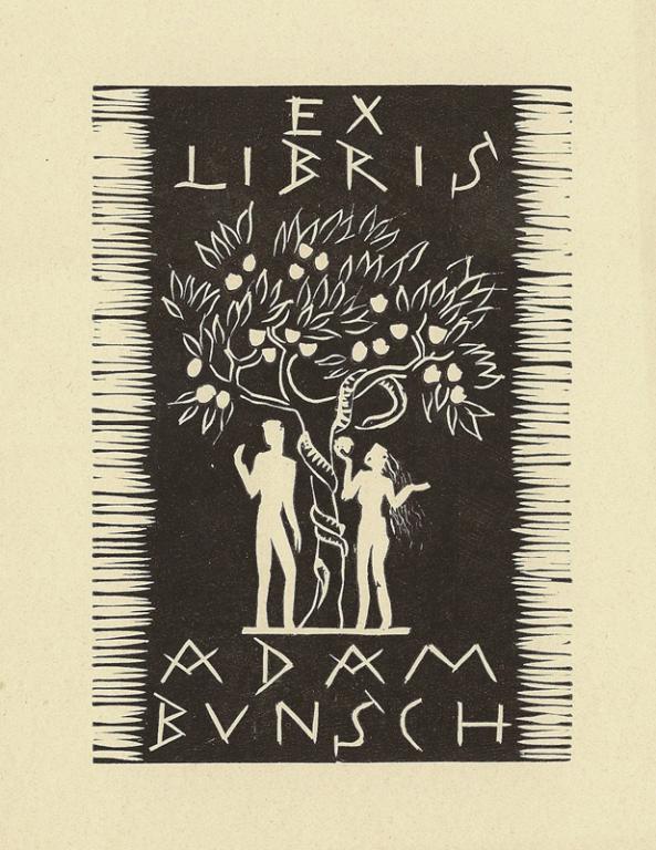Exlibris Adam Bunsch