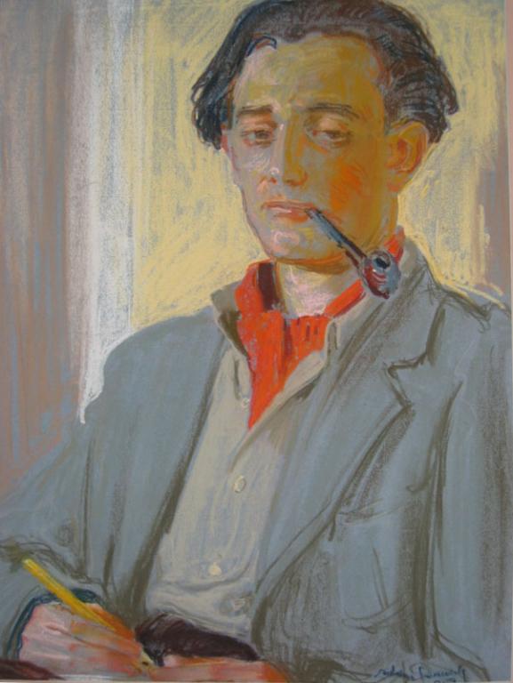 Portret scenografa Ali Bunsch 1951