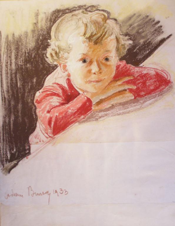 Portret syna (Adaś) 1933