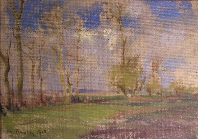 Pejzaż Michałowice 1920